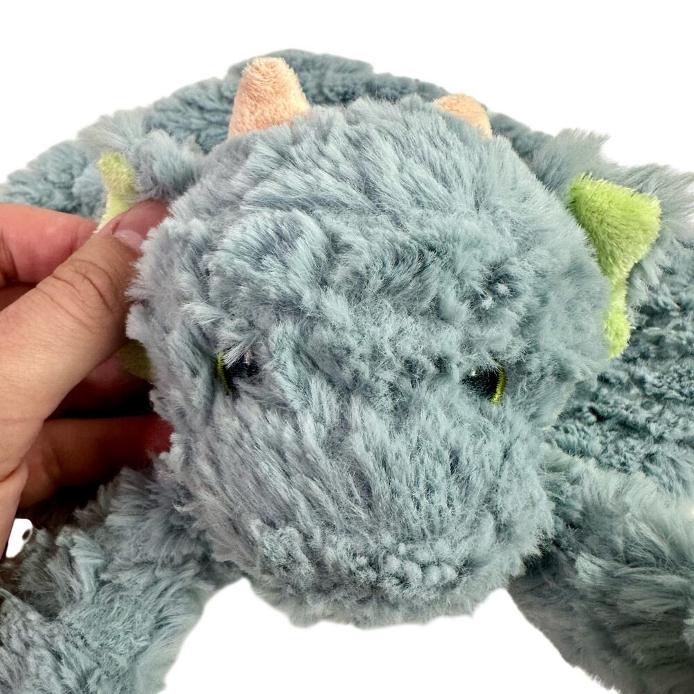 Ebba Jaxon Magical Dragon Lovey Luvster Plush Toy Stuffed Animal Baby Blanket - Picture 3 of 8